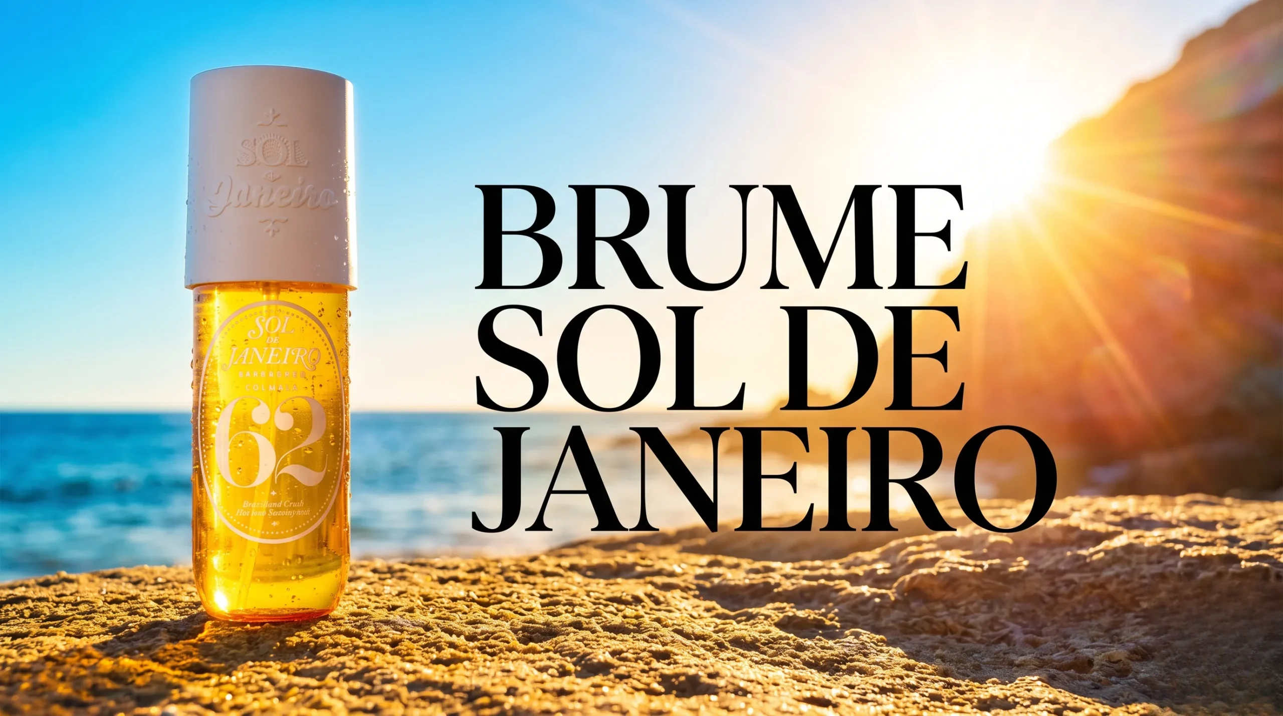Ambiance estivale et luxueuse pour la brume Sol de Janeiro.