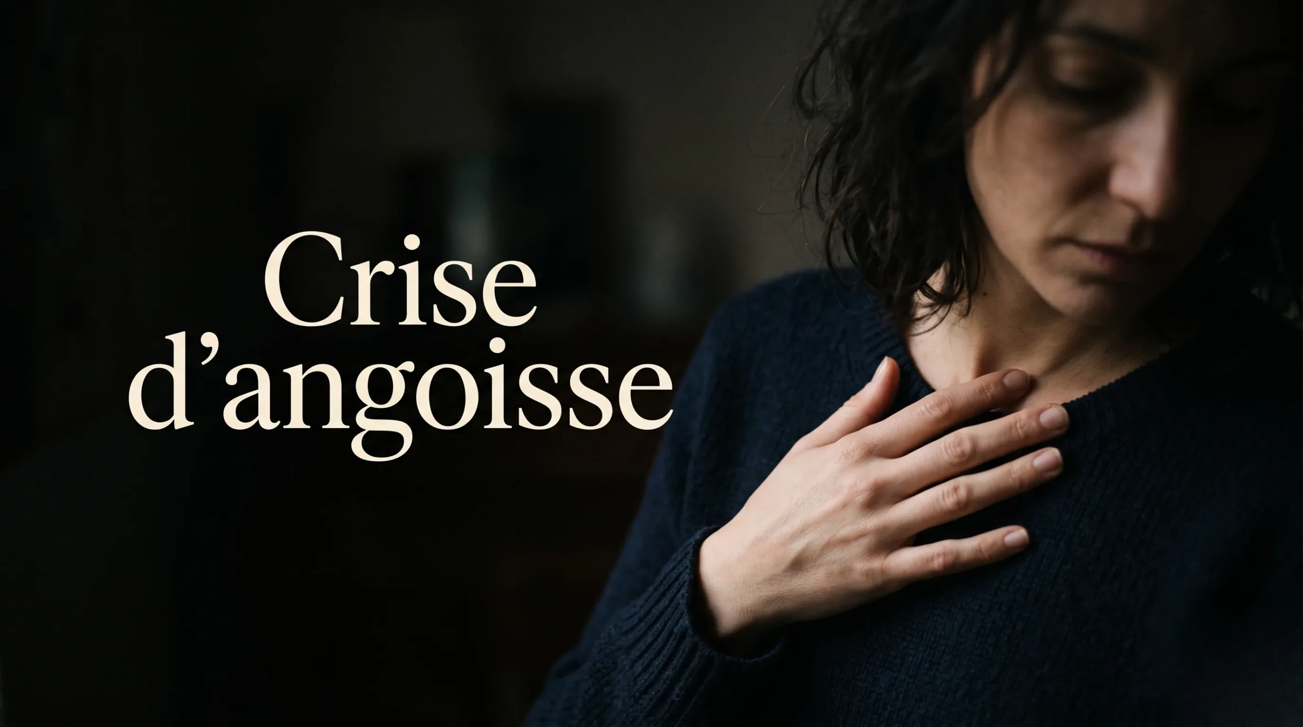 Image douce symbolisant l'apaisement en cas de crise d'angoisse.