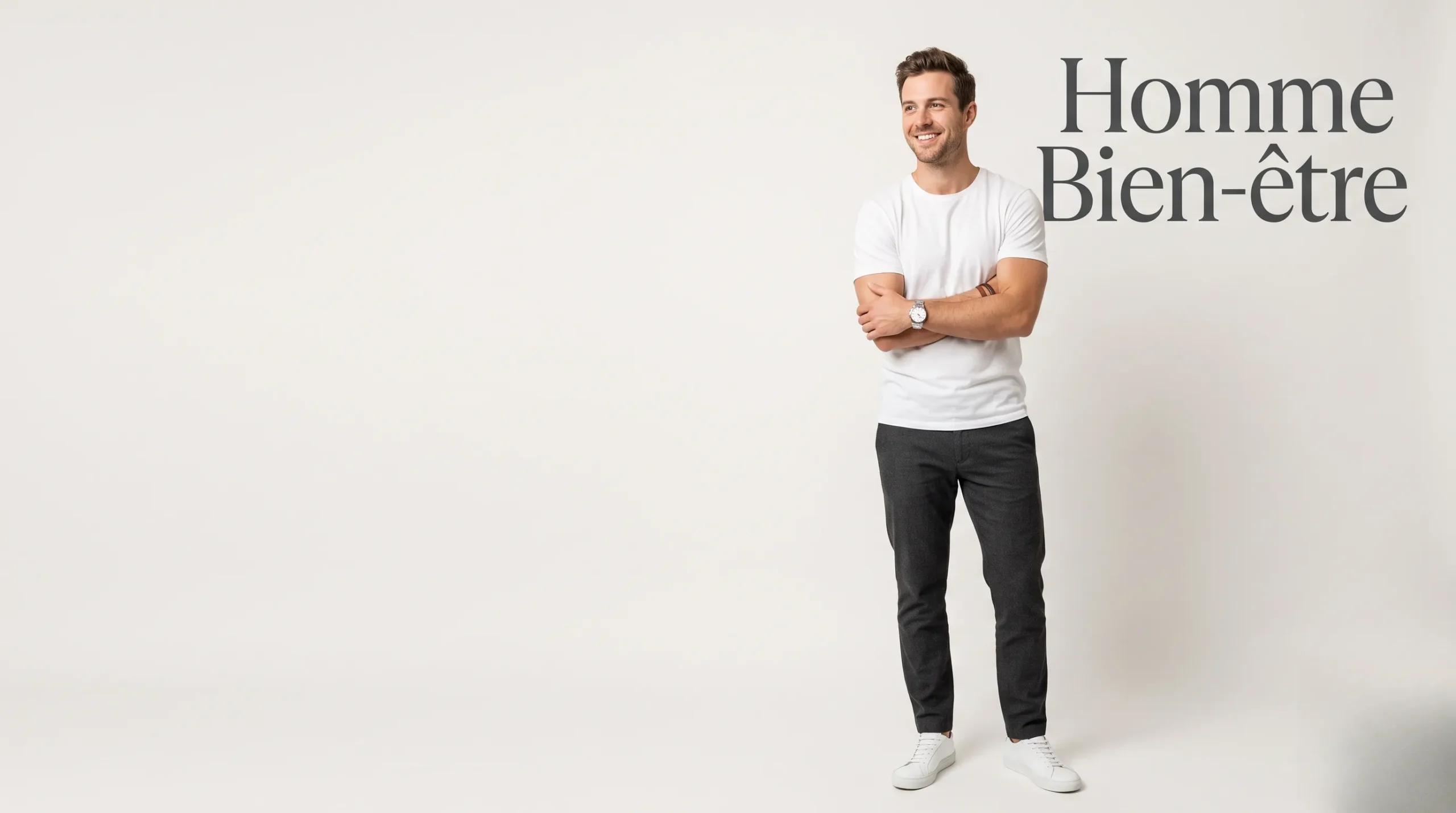 Image masculine pour illustrer les conseils de bien-être.
